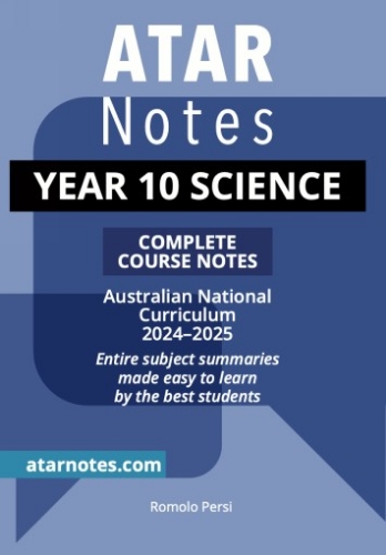 ATAR Notes: Year 10 Science (2024-2025)